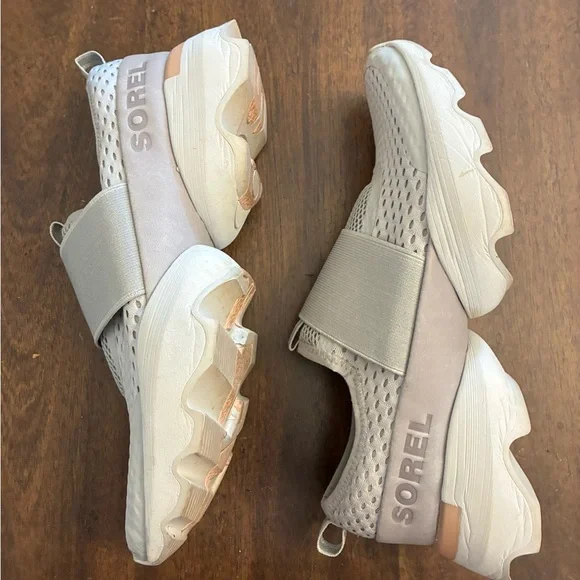 Sorel Women's Kinetic Impact II Strap Sneaker Women’s 8.5 Gray Shoes - Picture 3 of 7